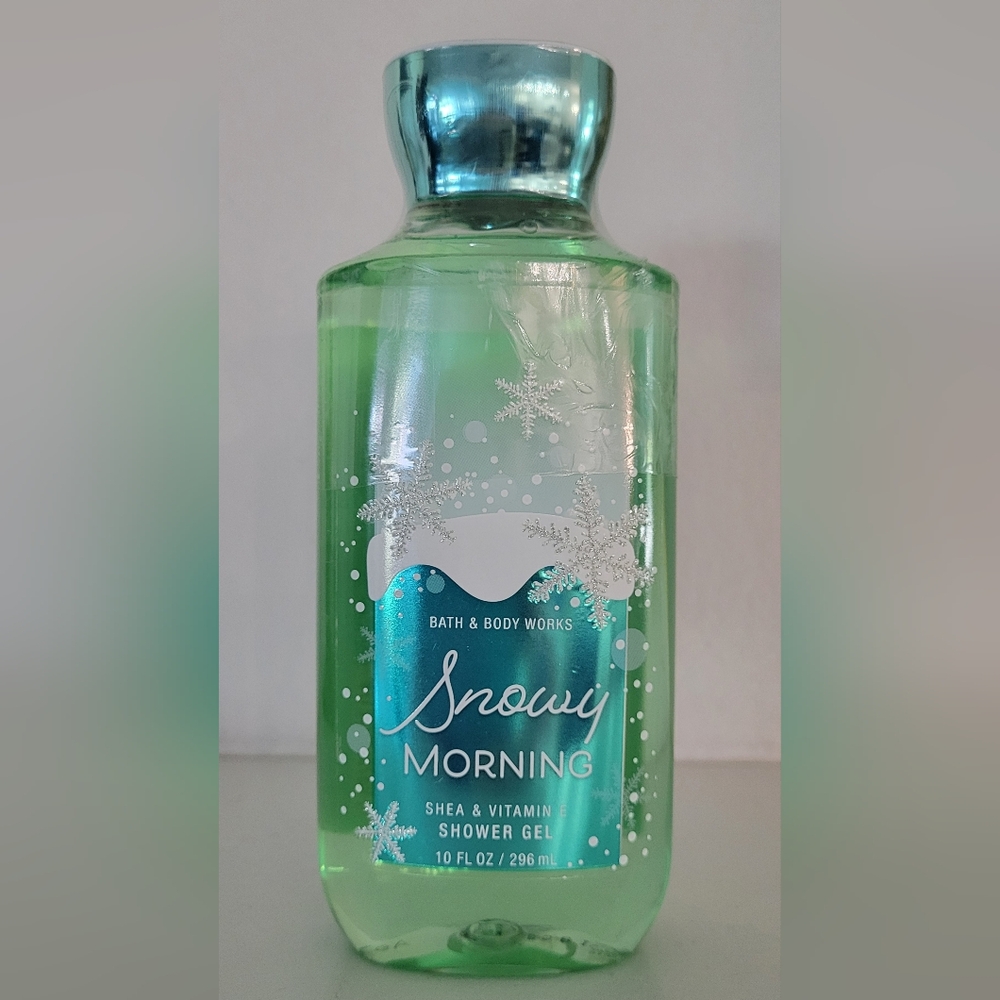 6 Bottles Bath & Body Works Snowy Morning Body Wash - Discontinued